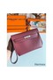 Hermes Kelly Depeches 25 Pouch in Bordeaux Epsom Calfskin Replica