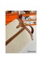 Hermes Kelly Depeches 25 Pouch in Ecru Toile Replica