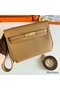 Hermes Kelly Depeches 25 Pouch in Sesame Epsom Calfskin Replica