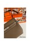 Hermes Kelly Depeches 25 Pouch in Taupe Epsom Calfskin Replica