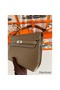 Hermes Kelly Depeches 25 Pouch in Taupe Epsom Calfskin Replica