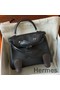Hermes Kelly Doll Quelle Idole Bag in Black Swift Calfskin Replica