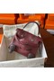 Hermes Kelly Doll Quelle Idole Bag in Bordeaux Swift Calfskin Replica