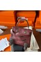 Hermes Kelly Doll Quelle Idole Bag in Bordeaux Swift Calfskin Replica