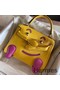 Hermes Kelly Doll Quelle Idole Bag in Jaune Ambre Swift Calfskin Replica