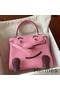 Hermes Kelly Doll Quelle Idole Bag in Pink Swift Calfskin Replica