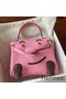 Hermes Kelly Doll Quelle Idole Bag in Pink Swift Calfskin Replica