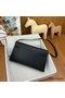 Hermes Kelly Elan Handmade Bag In Black Chevre Mysore Leather Replica