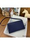 Hermes Kelly Elan Handmade Bag In Blue Saphir Chevre Mysore Leather Replica