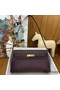 Hermes Kelly Elan Handmade Bag In Rouge Sellier Chevre Mysore Leather Replica