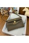 Hermes Kelly Elan Handmade Bag In Taupe Epsom Leather Replica