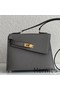 Hermes Kelly En Desordre 20 Handmade Bag In Etain Epsom Calfskin Replica