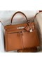 Hermes Kelly Lakis 32 Handmade Bag In Gold Swift Calfskin Replica