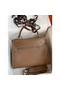 Hermes Kelly Lakis 32 Handmade Bag In Taupe Swift Calfskin Replica