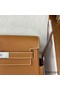 Hermes Kelly Messenger Bag in Gold Clemence Leather Replica