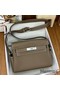 Hermes Kelly Messenger Bag in Taupe Clemence Leather Replica