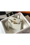 Hermes Kelly Mini II Bag In Beton Embossed Crocodile Leather Replica