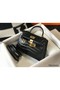 Hermes Kelly Mini II Bag In Black Embossed Crocodile Leather Replica