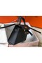 Hermes Kelly Mini II Bag In Black Epsom Leather GHW Replica