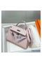 Hermes Kelly Mini II Bag In Mauve Pale Epsom Leather PHW Replica