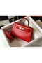 Hermes Kelly Mini II Bag In Red Embossed Crocodile Leather Replica