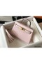 Hermes Kelly Mini II Bag In Rose Dragee Embossed Crocodile Leather Replica