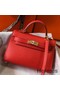 Hermes Kelly Mini II Bag In Rouge Casaque Epsom Leather GHW Replica