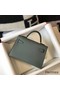 Hermes Kelly Mini II Bag In Vert Amande Epsom Leather GHW Replica