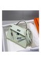 Hermes Kelly Mini II Bag In Vert Fizz Epsom Leather PHW Replica