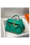 Hermes Kelly Mini II Bag In Vert Jade Epsom Leather GHW Replica