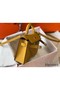 Hermes Kelly Mini II Bag In Yellow Epsom Leather GHW Replica