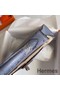 Hermes Kelly Mini II Handmade Bag In Blue Lin Ostrich Leather Replica