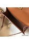 Hermes Kelly Mini II Handmade Bag In Brown Crocodile Embossed Leather Replica