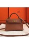 Hermes Kelly Mini II Handmade Bag In Gold Swift Calfskin Replica