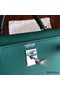 Hermes Kelly Mini II Handmade Bag In Malachite Epsom Leather Replica