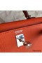 Hermes Kelly Mini II Handmade Bag In Orange Epsom Leather Replica