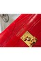 Hermes Kelly Mini II Handmade Bag In Red Crocodile Embossed Leather Replica