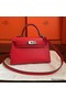 Hermes Kelly Mini II Handmade Bag In Red Swift Calfskin Replica