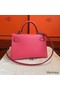 Hermes Kelly Mini II Handmade Bag In Rose Lipstick Chevre Leather Replica