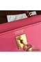 Hermes Kelly Mini II Handmade Bag In Rose Lipstick Epsom Leather Replica