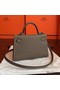 Hermes Kelly Mini II Handmade Bag In Taupe Epsom Leather Replica
