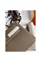 Hermes Kelly Mini II Sellier Bicolor Handmade Bag in Taupe and Craie Epsom Calfskin Replica