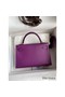 Hermes Kelly Mini II Sellier Handmade Bag In Anemone Epsom Calfskin Replica