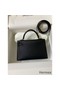 Hermes Kelly Mini II Sellier Handmade Bag In Black Chevre Mysore Leather Replica