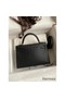 Hermes Kelly Mini II Sellier Handmade Bag In Black Ostrich Leather Replica