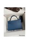 Hermes Kelly Mini II Sellier Handmade Bag In Blue Agate Epsom Calfskin Replica