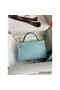 Hermes Kelly Mini II Sellier Handmade Bag In Blue Zephyr Epsom Calfskin Replica
