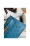 Hermes Kelly Mini II Sellier Handmade Bag In Colvert Ostrich Leather Replica