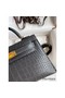 Hermes Kelly Mini II Sellier Handmade Bag In Graphite Matte Alligator Leather Replica