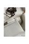 Hermes Kelly Mini II Sellier Handmade Bag In Gris Pale Epsom Calfskin Replica